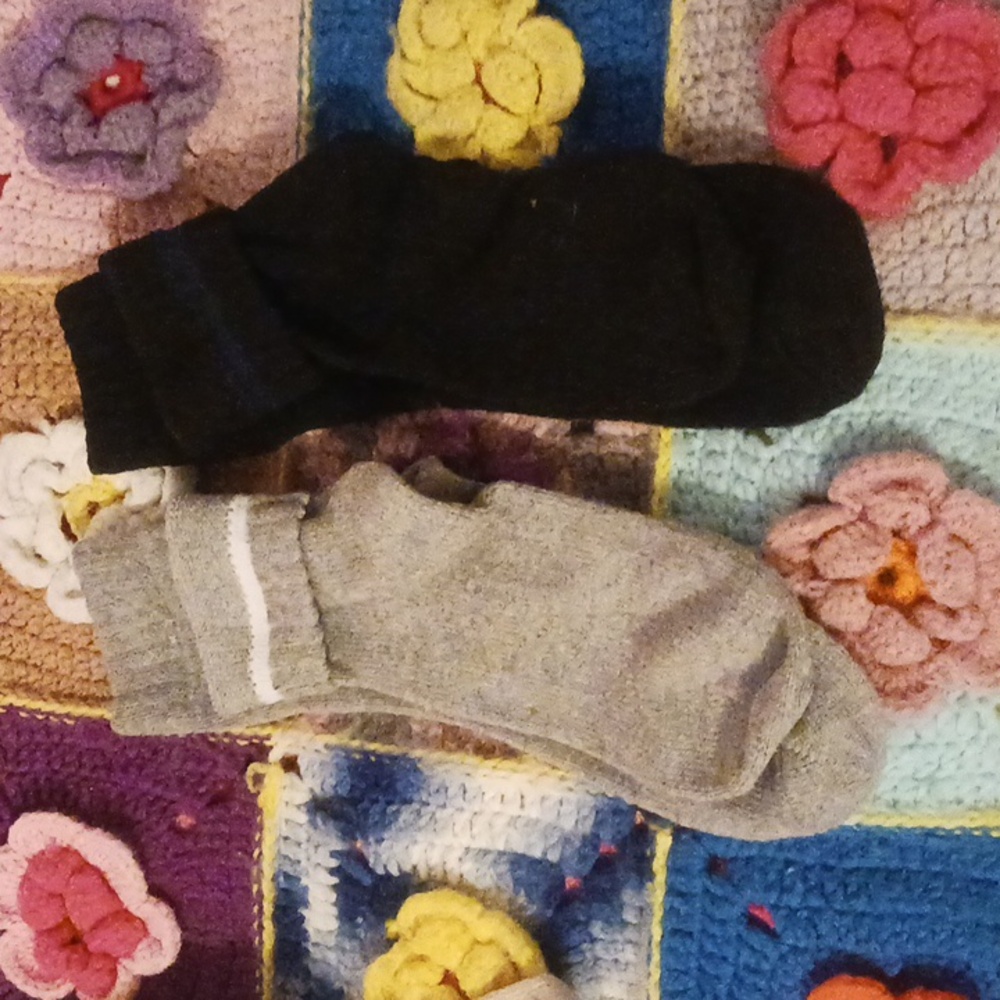 New Cotton&Wool Socks! Khaki,Tan,LtGray,Black,Dk Gray,Blue6prs. NEW!NEVER WORN!! - Picture 3 of 4